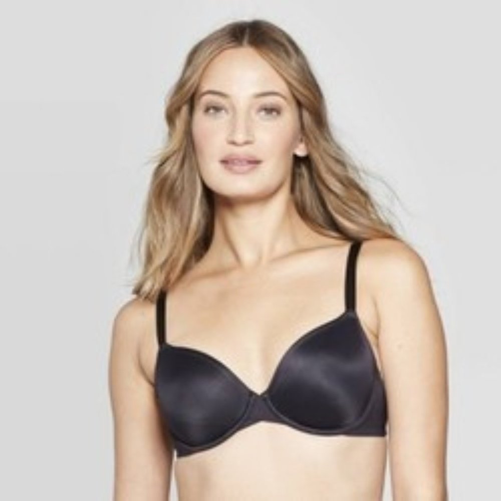 Auden - Women's Black Unlined Bra 38D